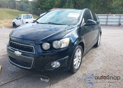 2012 Chevrolet Sonic 2Lt из США, поврежденный, VIN 1G1JC6SH0C4175307